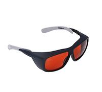 Naroote Occhiali di Protezione, Risposta Alla Luce più Rapida Comodo da Indossare 180-540nm 750-1100nm Occhiali di Sicurezza per Occhi Portatili per Protezione (BLACK)