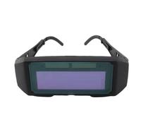 Naroote Occhiali per Saldatura Oscuranti Automatici con Ombre Regolabili per Protezione degli Occhi, Accessori per Saldatura di Pannelli Solari per Saldatori, Materiale PC