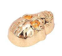 Naroote Ornamenti Gotici con Rivetti Borchiati Punk per Borsa Fai da Te Decorazione di Scarpe in Pelle con Design a Testa di Fantasma per Appassionati di Artigianato o Amanti della Moda Lega di (#1)