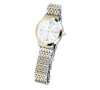 Naroote Orologio in Acciaio Inossidabile in Quarzo in Gambita per Uomini, Superficie Leggera, Luminosa, Impermeabile, Liscia, un Orologio da Business Al Quarzo per il Fidanzato per l'incontro