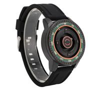 Naroote Orologio per Sospensione Magnetica, Scudo Al Quarzo a Prova di Acqua Rapida Rapidamente da Rimuovere con il Loop Ardillon per la Vita Quotidiana delle Coppie (Cerchio verde arancione)