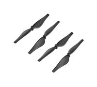 Naroote Pale Dell' in Fibra di Carbonio Funzionamento Regolare per Tempi di Volo Prolungati Sostitutiva da 4 Pezzi per gli Appassionati di Droni (BLACK)