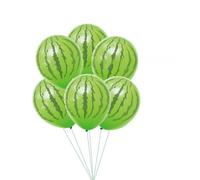 Naroote Palloncini di Anguria, Decorazioni per Feste di Anguria Rossa e Verde Kit di Palloncini Decorativi in lattice per la Festa di Compleanno (Narooteky4763iqod-10346924)