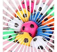 Naroote Palloni da Calcio Giocattolo con Punta da Dito, 10 Pezzi di Altezza 4,5 Cm Giocattolo da Calcio Antistress per la Casa per Oltre 3 Anni (BLUE)