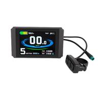 Naroote Pannello Display LCD per Scooter Elettrico, Accessorio per la Modifica della Bici a Schermo Grande, Pannello Display con Connettore a 5 Pin, Ideale per il Controller del Protocollo di