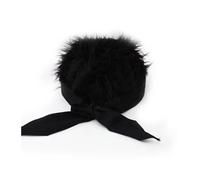 Naroote Parrucca del Cappello, Parrucche per le Parrucche per la Testa di Cappello Facilmente Messe e Vanno Parrucca di Senza Glu di per la Festa Cosplay e l'uso Quotidiano (BLACK)