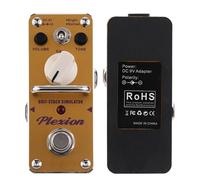 Naroote Pedale Effetti per Chitarra Elettrica Compatto APN-3 Plexion Brit-stack con True Bypass per Artisti Musicali