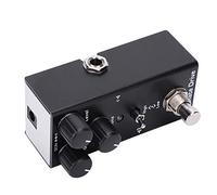 Naroote Pedale Ultimate Drive Effetti per Chitarra Elettrica True Bypass Mini per Musicisti Rock e Blues Alluminio Resistente