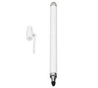 Naroote Penna Stilo Precisa per Scrittura e Disegno Fluidi, Penna per Tablet in Lega di Alluminio con 2 Punte di Ricambio, Ideale per Tablet e Smartphone (WHITE)