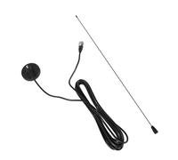 Naroote per Autoradio Mobile Cavo Coassiale VHF UHF Dual Band Ad Alte Prestazioni da 4 M per Veicoli con Design in Metallo con Base Magnetica