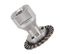 Naroote, per Intaglio di Pietra Sinterizzata a Pressione a Caldo, Flangiata 5/8 11 Rimovibile, Ideale per Taglio di Granito, Marmo, Cemento (Tipo di giunto 40 mm/1,6 pollici)