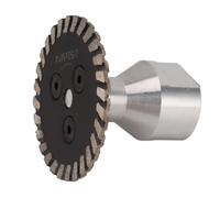 Naroote, per Intaglio di Pietra Sinterizzata a Pressione a Caldo, Flangiata 5/8 11 Rimovibile, Ideale per Taglio di Granito, Marmo, Cemento (Tipo di giunto 50 mm/2 pollici)