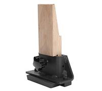 Naroote Perno da Banco in Legno Supporto in Metallo Resistente per la Creazione di Gioielli Pratico Strumento da Taglio per Artigiani su Banco da Lavoro Ferro + Legno per Forniture per la Creazione