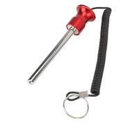 Naroote Perno per Pila Pesi da Palestra, Perno di Attacco Desent per Palestra Anti-Perdita Durevole Portatile Robusto Robusto Facile da Usare per Il Fitness (Rosso 8MM 105MM)