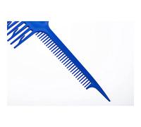 Naroote Pettine per Evidenziare i Capelli Strumento Professionale per la Tintura dei Capelli su Entrambi i Lati in ABS per Salone e Uso Domestico Blu/Viola/Nero/Bianco 8,46x2,95", Strumenti per lo