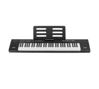 Naroote Piano Digitale Elettronico, Tastiera per Piano Elettrico Portatile Imitando le Chiavi di Legno, 200 Ritmi, 60 Canzoni Dimostrative, 200 Diverse Voci del Suono per Uso Domestico (Spina europea)