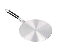 Naroote Piastra Diffusore di Calore, Adattatore a Induzione con Impugnatura in Silicone, Strumento di Distribuzione Uniforme del Calore per la Protezione delle Pentole, Ideale per l'uso in (22cm#)