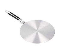 Naroote Piastra Diffusore di Calore, Adattatore a Induzione con Impugnatura in Silicone, Strumento di Distribuzione Uniforme del Calore per la Protezione delle Pentole, Ideale per l'uso in (24cm#)