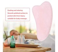 Naroote Piastra per Demolizione in Quarzo Rosa Naturale, Pietra da Massaggio Premium per la Cura della Pelle e Benefici per la Salute, 79 G Rosa