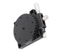 Naroote Piattaforma di Spostamento Manuale, Regolazione a 360° | Lega di alluminio, guide a rulli incrociati, diametro 60 mm, capacità di carico media