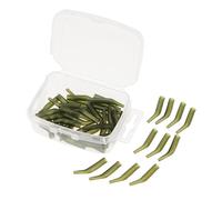Naroote Piattaforme Pompano per la Pesca del Surf, Pompano Rig 50pcs Deflection Pezzetto per la Pesca della per di Pesce Beste di Pesce Esca in Acqua Salata per la (L)