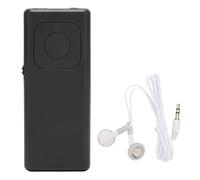 Naroote Piccolo Lettore MP3 Mini Lettore Musicale con Batteria a Lunga Durata e Memoria Espandibile per gli Amanti della Musica Al Lavoro o in Viaggio 64G (BLACK)