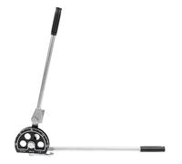 Naroote Piegatubi da 19 Mm, Utensile Manuale in Lega di Alluminio e Acciaio Ad Alta Durezza, Piegatubi con Segni di Calibrazione con Offset Sinistra-destra, Ideale per Piegare Rame e Alluminio a 180