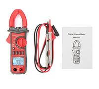 Naroote Pinza Amperometrica Digitale UYIGAO UA2008A Multimetro RMS Portatile per Test di Resistenza CA/CC, Schermo LCD Retroilluminato, Facile da Usare