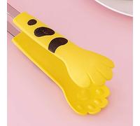 Naroote Pinza da, Pinza per Piccoli Alimenti in Acciaio Inossidabile per Gatti, per Insalata, Barbecue, Verdure, Ideale per il Campeggio e l'uso Domestico (S)