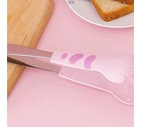Naroote Pinza da, Pinza per Piccoli Alimenti in Acciaio Inossidabile per Gatti, per Insalata, Barbecue, Verdure, Ideale per il Campeggio e l'uso Domestico (M)