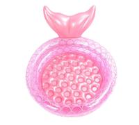 Naroote Piscina Gonfiabile con Palline, Piscina Gonfiabile Pieghevole in PVC Ispessito per Bambini Sotto 1,2 M, con Design Adorabile e Colori Vivaci per la Casa All'aperto