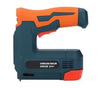 Naroote Pistola Sparachiodi Elettrica Alimentata a Batteria Pistola per Punti Metallici Senza Fili con Ricarica USB Batteria Al Litio da 2000 MAh per Carpenteria, Riparazione di Mobili e Decorazione