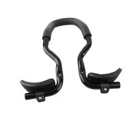 Naroote Poggiamanubrio per Mountain Bike Lega di Alluminio Stabile con Comodo Cuscino in Spugna per Morsetti da Ciclismo a Lunga Distanza Misura 22,2-25,4 Mm per Bici da Strada, Mountain Bike