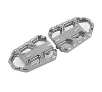 Naroote Poggiapiedi Largo per Moto, Pedali Eleganti e Confortevoli Adatti per DL1000 VSTROM 650XT, Materiale in Lega di Alluminio CNC (Ti colore)