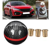 Naroote Pomello del a 5 velocità, Pomello in Fibra di Carbonio e Rame, del Dal Design Elegante con Tocco Confortevole, Ideale per Veicoli Manuali EK9 EP3 FN2 DC2 DC5 FD2