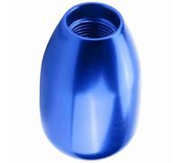 Naroote Pomello Universale a 6 velocità con 3 Adattatori, Installazione Semplice per Manuale per Auto, Materiale Metallico di Alta qualità per Tutti gli Appassionati di Auto (BLUE)