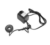 Naroote Pompa d'acqua per Esterni, Flusso Regolabile Abbagliante Illuminazione Notturna IP68 Pompa di Carattere Resistente all'acqua di Pesce (Plug 220-240 V.)