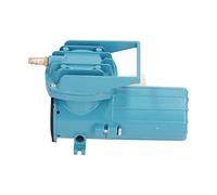 Naroote Pompa di Ossigeno Pompa D'aria per Acquario Efficiente in Lega di Alluminio per Idroponico, Accessorio per Acquario per Acquacoltura DC 12V 18W 14,5x10x7,3 Cm