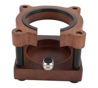 Naroote Portafiltro per caffè in Legno Supporto Antimanomissione a Forma di Orso Premium, Facile da Usare, per gli Amanti del caffè, Lega di Legno di Noce 4 X 4 X 2,8 Pollici