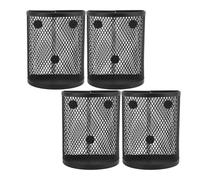 Naroote Portapenne in Rete Magnetica, Organizer per Magneti NdFeB Resistenti per Lavagna, Frigorifero, Armadietto, Ufficio, Scuola e Organizer da Scrivania a Casa (Confezione da 4)