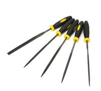 Naroote Pratico Kit Mini Lime Piatte Assortite con Design Confortevole della Maniglia per Lavori di Lucidatura, Set di Lime Assortite per Prodotti Meccanici in Metallo, in Acciaio per Cuscinetti,