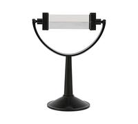 Naroote Prisma Equilatero in Vetro Ottico Separazione Precisa della Luce, Strumento Prisma Triangolare per Insegnare la Fisica dello Spettro Luminoso, Esperimenti Scientifici, Base in Plastica