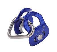 Naroote Puleggia per Zipline con Cursore in Lega di Alluminio per Sport all'Aria Aperta per Bambini e Adulti, Facile Controllo della velocità per Percorso a Ostacoli, Blu, 9,88 Once