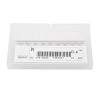 Naroote Punta di Perforazione dell'Ugello dell'ago di Pulizia, Accessorio in Carburo di Tungsteno 10pcs Accessorio in Carburo di Tungsteno 0,4 Mm BIT di Perforazione per Ugelli per la Pulizia per