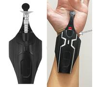 Naroote Ragnatela Giocattolo per Bambini, Spider Silk Launcher Super Hero Polso Giocattolo Distanza di Lancio con Testa Magnetica Adsorbimento Ventosa Sostituzione (seconda Generazione)