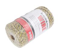 Naroote Recinto Elettrico Polywire a 6 Fili in Acciaio Inossidabile Resistente 200 M Ideale per la Protezione Dell'azienda Agricola e la Sicurezza degli Animali (MLD-040C)