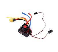 Naroote Regolatore di velocità Elettronico Ad Alte Prestazioni ESC Senza Spazzole 120A con Spina XT60 per Auto RC Barche 540 Motori Brushless 3650 Spazzolati
