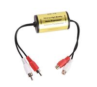Naroote Riduttore di Rumore Stereo Filtro Anti-interferenza Dal Design Unico per Amplificatore per Auto, Adatto per un Suono Migliore per gli Amanti della Musica