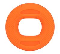 Naroote Rinforzatore per Impugnatura 50-60 Libbre in Silicone a Doppia Resistenza per Uomini e Donne Esercizio per le Dita Anello Arancione per Allenamento per la Forza della Presa per Viaggi a Casa