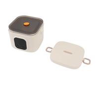 Naroote Scaldavivande Elettrico Riscaldato Scaldavivande per Pranzo Al Sacco Facile da Pulire da 800 Ml per Lavori in Viaggio